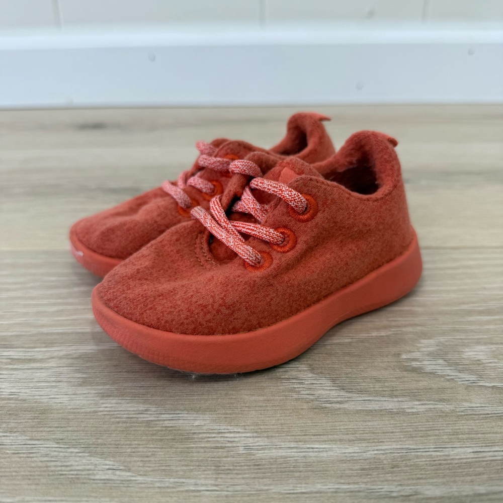 Allbirds Orange Smallbirds Wool Runners